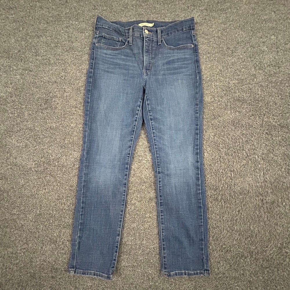 Levi's Jeans Womens Size 30 Blue 312 Shaping Slim Fit Medium Wash Denim Stretch